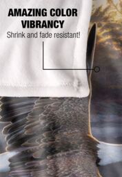 Wild Wings Gone Fishing 2 Silky Touch Super Soft Throw Blanket 152 X 127 cm in White - thumbnail 4