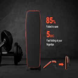 EONLION Adjustable Weight Bench, Incline Decline Home Gym Equipment in Black - thumbnail 9