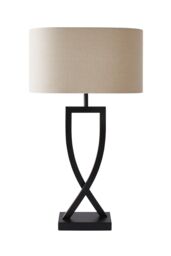 ValueLights Katniss Black Metal Industrial Tall Table Lamp - thumbnail 7