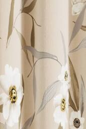 Ted Baker 'Cabana' Cotton Lined Curtains in Light Beige - Size: 228 cm width x 183 cm drop - thumbnail 3