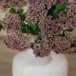 Hill Interiors Sedum Spray Artificial Flower in Purple - thumbnail 4