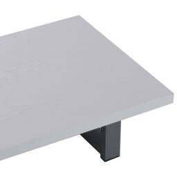 Berkfield Home Bathroom Wall Shelf for Basin White 60x40x16.3 cm - thumbnail 5