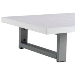 Berkfield Home Bathroom Wall Shelf for Basin White 60x40x16.3 cm - thumbnail 4