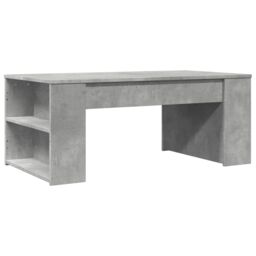 Berkfield Home Coffee Table Concrete Grey 102x55x42 cm Engineered Wood - Size: 102 x 55 x 42 cm - thumbnail 6