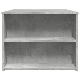 Berkfield Home Coffee Table Concrete Grey 102x55x42 cm Engineered Wood - Size: 102 x 55 x 42 cm - thumbnail 5