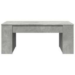 Berkfield Home Coffee Table Concrete Grey 102x55x42 cm Engineered Wood - Size: 102 x 55 x 42 cm - thumbnail 4