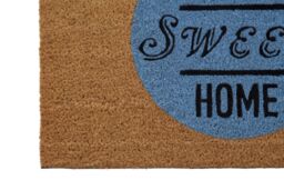 Orsina Home Sweet Home Doormat in Brown - Size: 100 cm diameter - thumbnail 3