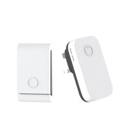 ENER-J Wireless Kinetic Doorbell & Plug In Chime White 240V