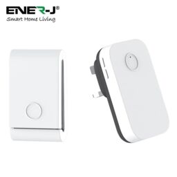 ENER-J Wireless Kinetic Doorbell & Plug In Chime White 240V - thumbnail 2
