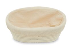 Orsina Bread Proofing Basket, Sourdough Proving Basket With Cloth Liner, Banneton For Sourdough Starter Kit in Cream - thumbnail 3