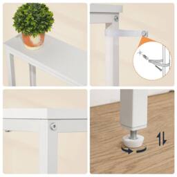SPETLEK Hallway Table in White - thumbnail 5