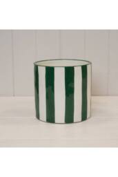 KDMD Timeless Green & White Round Pot - thumbnail 2