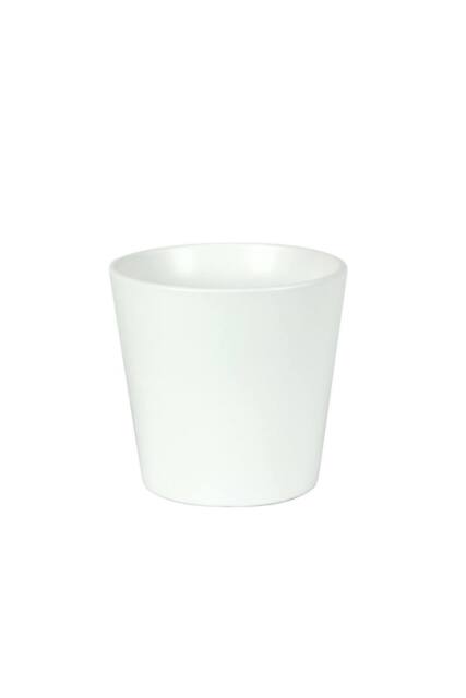 KDMD Hortus Vienna Matt White Ceramic Pot 15cm 2 Pack - image 1