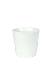 KDMD Hortus Vienna Matt White Ceramic Pot 15cm 2 Pack - thumbnail 2