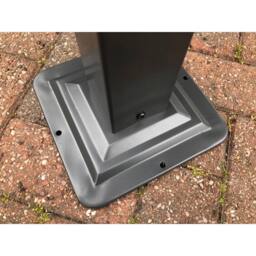 Glendale Leisure Highfield Gazebo Outdoor Garden BBQ Shelter, Party Tent & Canopy in Grey - thumbnail 4