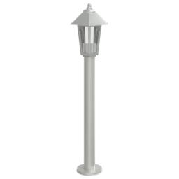 Berkfield Home Outdoor Floor Lamp Silver 80 cm Stainless Steel - thumbnail 5