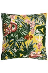 Furn Medinilla Tropical Water & UV Resistant Outdoor Cushion in Mustard - thumbnail 1