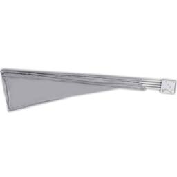 Berkfield Home Durable Collapsible Balcony Side Awning Grey 210x210 cm - thumbnail 4