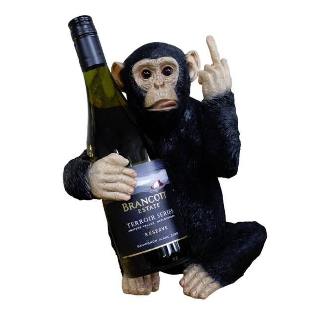 Gifts Direct 2 U Up Yours Monkey Novelty Wine Holder