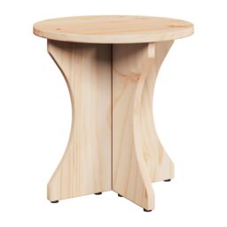 Berkfield Home Coffee Table 3 pcs Natural Solid pine wood in Brown - thumbnail 7