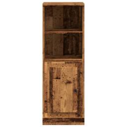 Berkfield Home Highboard Old Wood 36x35.5x103.5 cm Engineered Wood in Brown - thumbnail 5