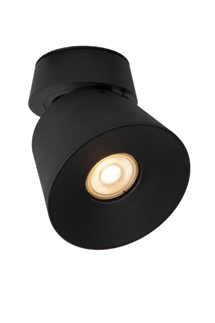 Lucide 'TRIGONO' Dimmable Stylish Tiltable Indoor Ceiling Spotlight 1xGU10 in Black - image 1