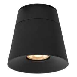 Lucide 'TRIGONO' Dimmable Stylish Tiltable Indoor Ceiling Spotlight 1xGU10 in Black - thumbnail 4
