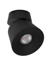 Lucide 'TRIGONO' Dimmable Stylish Tiltable Indoor Ceiling Spotlight 1xGU10 in Black - thumbnail 2