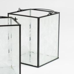Scottish Everlastings Ltd Set of 3 Star Lanterns in Black - thumbnail 3