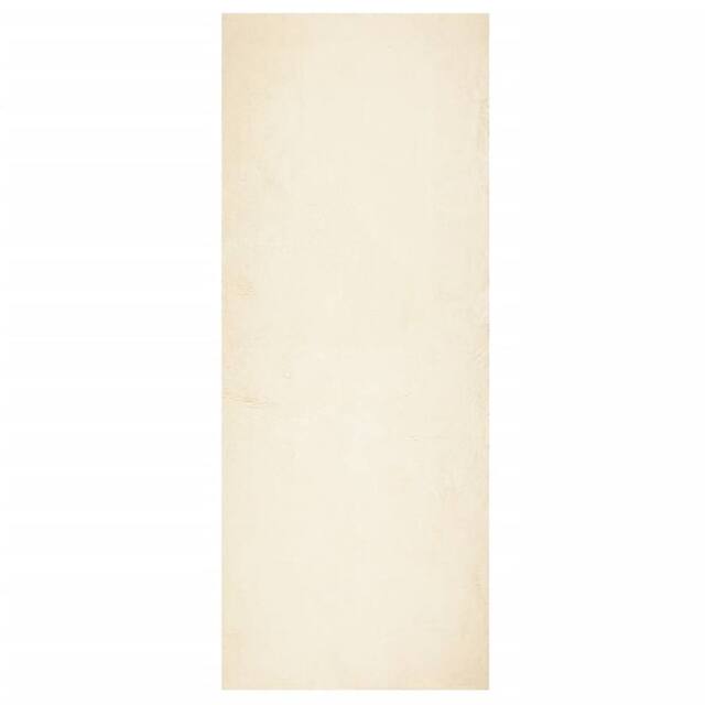 Berkfield Home Rug HUARTE Short Pile Soft & Washable Cream 80x200 cm - Size: Medium - image 1