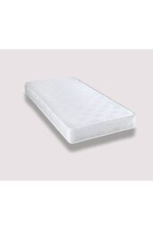 eXtreme Comfort Ltd Damask Essentials White Comfort Flattop Mattress - Size: Single - thumbnail 4