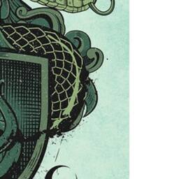 Harry Potter Slytherin Canvas Print in Green - thumbnail 2