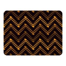 Benjamin Tate Design Freehand Horizontal Zigzag Chevron Stripes Boho Chic Blanket in Natural - Size: 120 cm x 150 cm - thumbnail 1