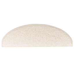 Berkfield Home Carpet Stair Treads 15 pcs White 65x21x4 cm - Size: Medium - thumbnail 6