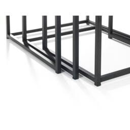 Cheshire Harstad Concrete Nest Of 3 Tables in Concrete & Black - thumbnail 3