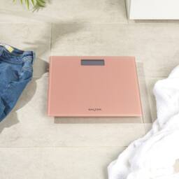 simpa Digital Bathroom Scale, Glitter Rose Gold Platform, 180kg/28st 8lb - thumbnail 8
