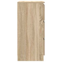Berkfield Home Sideboard Sonoma Oak 37.5x35x76 cm Engineered Wood in Brown - thumbnail 7