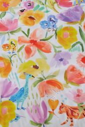 Appletree 'Festival' 100% Cotton Duvet Cover Set in Duck Egg Blue - Size: King - thumbnail 4