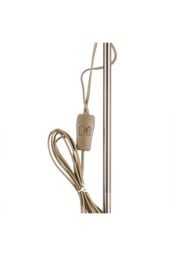Bronze Metal Floor Lamp with Dual E14 Lights - thumbnail 3