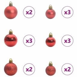 Berkfield Home Artificial Christmas Tree with 150 LEDs with Stand Green 150 cm - thumbnail 4