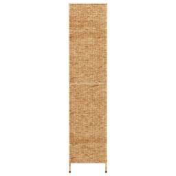 Berkfield Home Room Divider 5-Panel 205x180 cm Water Hyacinth in Brown - thumbnail 5