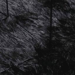Berkfield Home Shaggy Rug High Pile NAVARRA Black 300x200 cm Polyester - Size: Medium - thumbnail 7