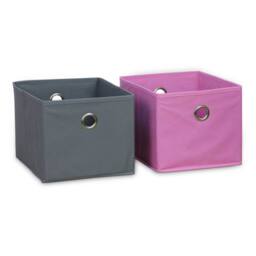 sweeek Children's storage unit with 4 baskets in Pink - thumbnail 6