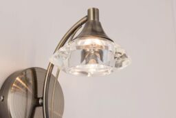 Harper Living Single Wall Light & Sconce Antique Brass Finish in Bronze - thumbnail 3