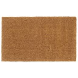 Berkfield Home Durable Door Mat Natural 90x150 cm Tufted Coir in Brown - thumbnail 2