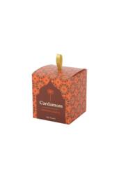 KDMD Arabian Nights Cardamom Scented Candle - 52H Fragrant Glass Candle in Dark Brown - thumbnail 4