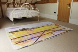Benjamin Tate Design Hay Bale Rug in Natural - Size: Large - thumbnail 3
