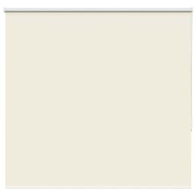 Berkfield Home Roller Blind Blackout Off-White 165x175 cm Fabric Width 161.6 cm Polyester in White - image 1
