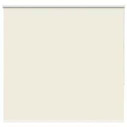 Berkfield Home Roller Blind Blackout Off-White 165x175 cm Fabric Width 161.6 cm Polyester in White - thumbnail 1