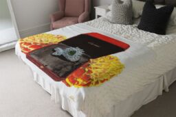 Benjamin Tate Design A Special Present For Her Blanket in Natural - Size: 120 cm x 150 cm - thumbnail 3